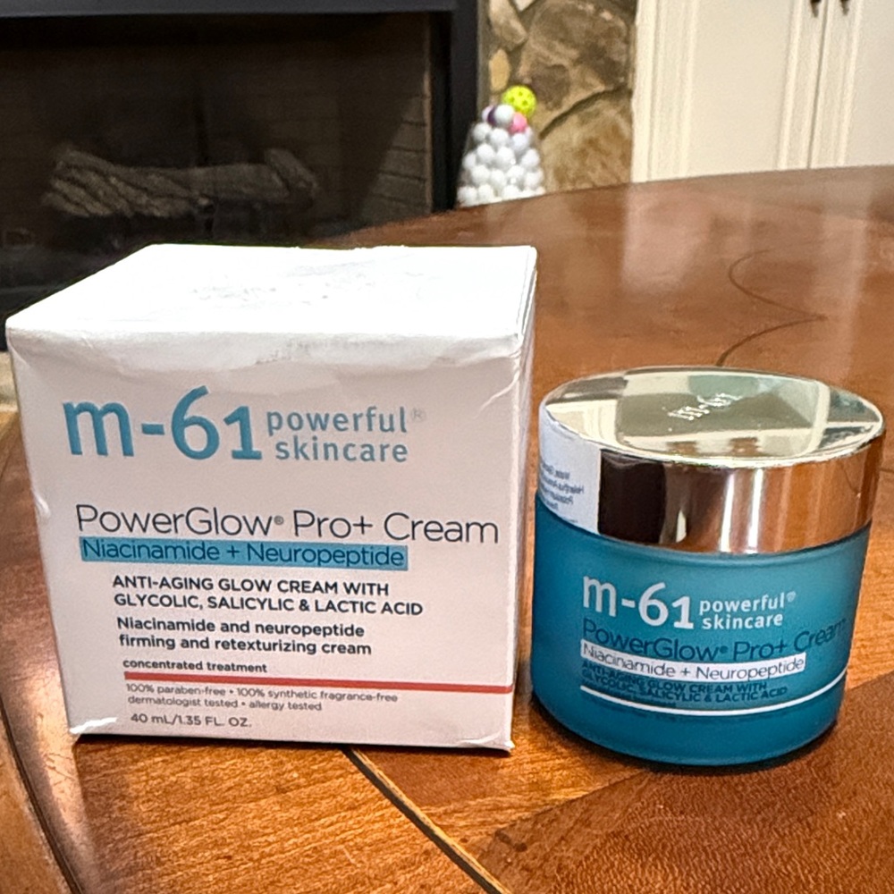 M-61 PowerGlow Pro+ Niacinamide+Neuropeptide Cream 1.35 fl.oz.!!🔥🔥🔥